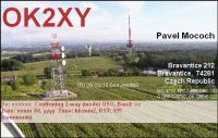 My QSL card, used in 2007